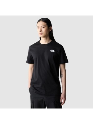 The North Face M S/S Box Nse Celebratıon Tee Black T-Shirt