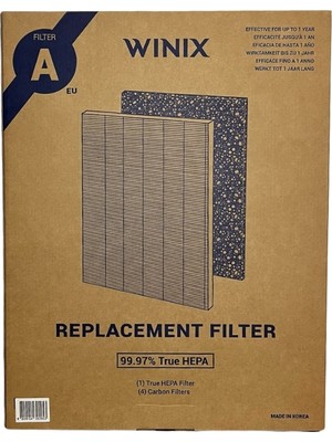 Winix Zero Filtre Seti - Filtre A