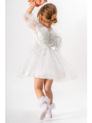 Kız Bebek Kız Çocuk Doğum Günü Parti Düğün Elbise Tüllü Tütü Astarlı Çocuk Giyim bebek giyim