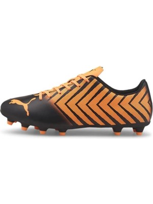 Puma Tacto II FG/AG Siyah Halı Saha Krampon Futbol Ayakkabı Erkek Çorapsız Plastik Malzeme