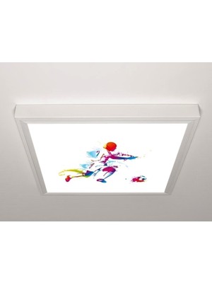 Gök Panel 60X60 LED Panel Aydınlatma Armatür Avize Sıva Üstü Desenli Tekli 46511199SU