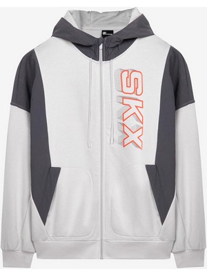 Skechers S232279-032 M Lw Fleece Full Zip Hoodie Erkek Sweatshirt