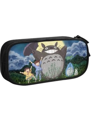 Bifeng Shop No.3 Tarzı Sevimli Komşu Totoro Çocuk Kalem Kutusu Kız Erkek Büyük Depolama Kalem Kılıfı Kırtasiye (Yurt Dışından)