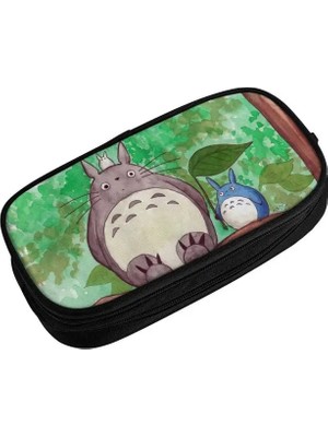 Bifeng Shop No.3 Tarzı Sevimli Komşu Totoro Çocuk Kalem Kutusu Kız Erkek Büyük Depolama Kalem Kılıfı Kırtasiye (Yurt Dışından)