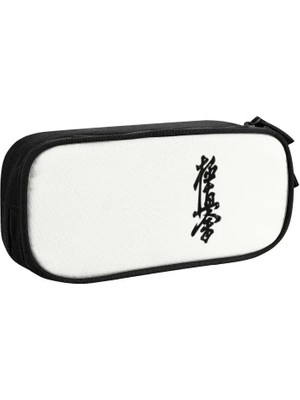 Bifeng Shop No.16 Stili Kyokushin Karate Bushido Değerleri Sevimli Kalem Kutusu Erkek Kızlar Büyük Kapasiteli Dövüş Sanatları Kalem Çantası Öğrencileri Kırtasiye (Yurt Dışından)