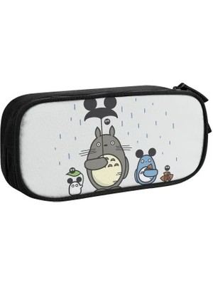 Bifeng Shop No.23 Stili Sevimli Komşu Totoro Çocuk Kalem Kutusu Kız Erkek Büyük Depolama Kalem Kılıfı Kırtasiye (Yurt Dışından)