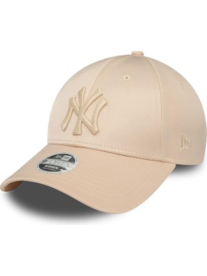 New Era Kadın Şapka New York Yankees Saten Bej