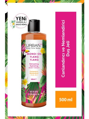 Urban Care Monoi Oil & Ylang Ylang Canlandırıcı Duş Jeli 500 ml - Vegan