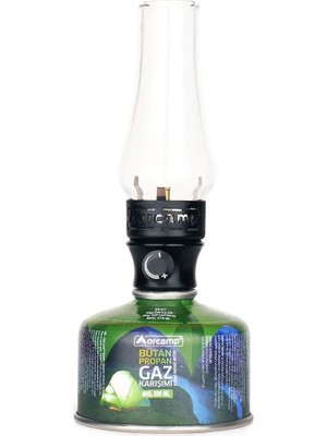 Orcamp Kandil Lamba L-193-80 Retro Tarzı Gazlı Aydınlatma 80 Gram Hafif Taşıma Özelliği
