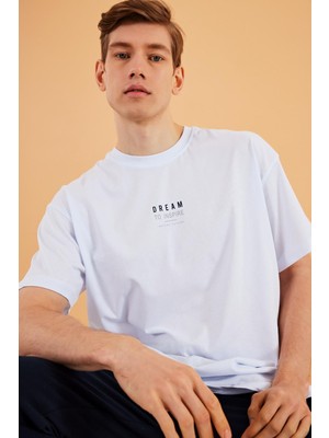 Mmetalic Leo Erkek Oversize T-Shirt