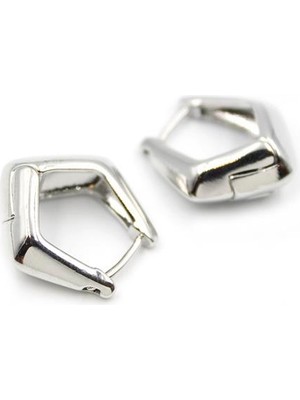 Öfi Halka Küpe - Gümüş