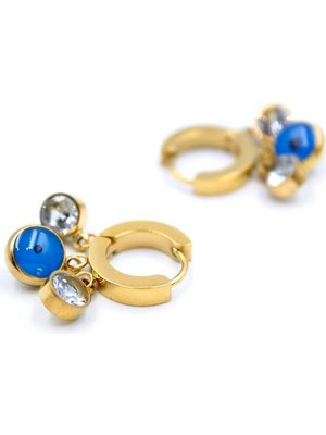 Öfi Nazar Küpe - Altın