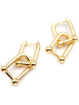 Öfi Tf Küpe - Altın