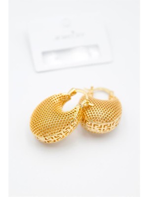 Öfi Telkari Halka Küpe - Altın