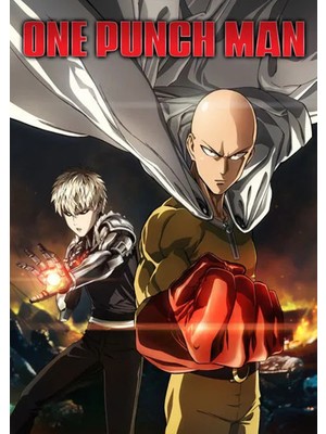 Poster City One-Punch-Man Anime Dizi Film Posteri-Çerçevesiz Parlak Fotoğraf Kağıdı