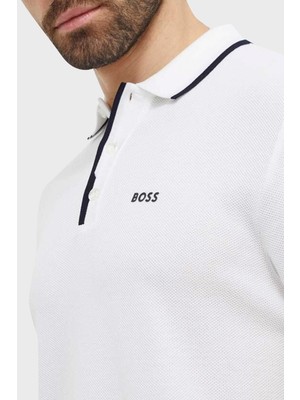 Boss Pamuklu Regular Fit Polo Yaka T Shirt Erkek Polo Yaka T Shirt 50512742 100