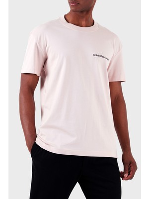 Calvin Klein Pamuklu Regular Fit Bisiklet Yaka T Shirt J30J324671TF6 Erkek T Shirt J30J324671 Tf6