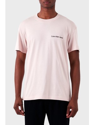 Calvin Klein Pamuklu Regular Fit Bisiklet Yaka T Shirt J30J324671TF6 Erkek T Shirt J30J324671 Tf6