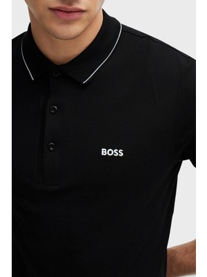 Boss Pamuklu Slim Fit Düğmeli Polo Yaka T Shirt Erkek Polo Yaka T Shirt 50506195 003