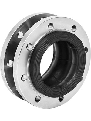 Unox Kauçuk Kompansatör Paslanmaz Flanşlı DN150