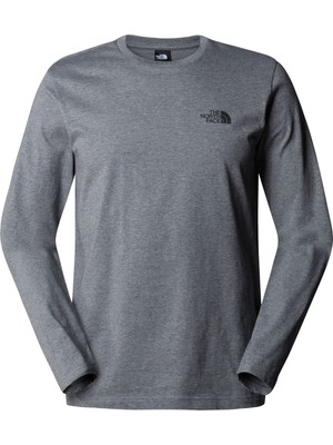 The North Face M L/s Sımple Dome Tee Erkek Shirt NF0A87QNDYY1