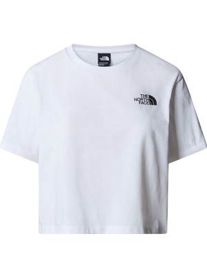 The North Face W Sımple Dome Cropped Slım Tee Bayan T-Shirt NF0A87U4FN41