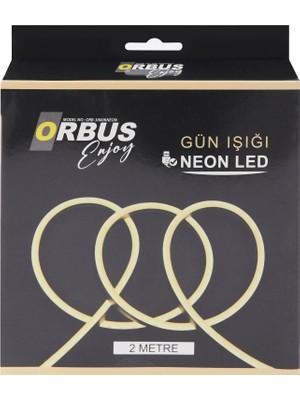 Orbus Gün Işığı Neon LED 4 Watt / 300 Lm - 2 M