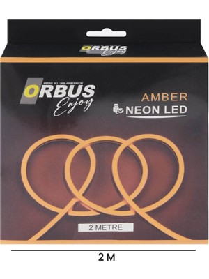 Orbus Amber Neon LED 4 Watt / 300 Lm - 2 M