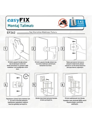 Teknotel Easy Fix Fön Tutucu