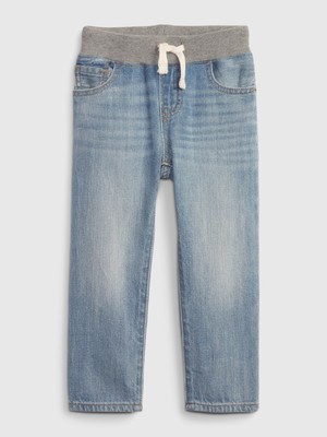 Gap Erkek Bebek Mavi Pull-On Slim Washwell™ Jean Pantolon