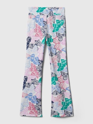 Gap Kız Çocuk Çok Renkli Desenli Flare Legging Tayt