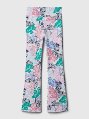 Gap Kız Çocuk Çok Renkli Desenli Flare Legging Tayt