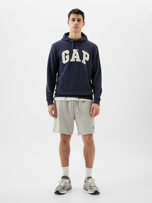 Gap Erkek Lacivert Gap Logo Fransız Havlu Kumaş Sweatshirt