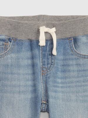 Gap Erkek Bebek Mavi Pull-On Slim Washwell™ Jean Pantolon