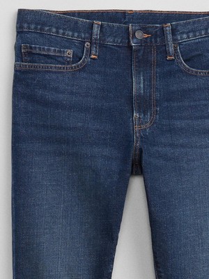 Gap Erkek Mavi Gapflex Slim Taper Washwell™ Jean Pantolon