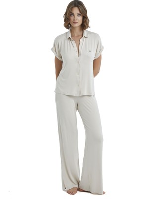 Blackspade Kadın Bej Pijama Üstü 51379
