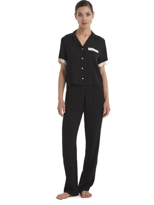 Blackspade Kadın Siyah Pijama Üstü 60364