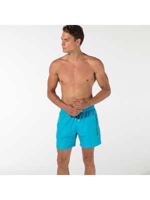 Nautica Erkek Mavi Deniz Şortu T35112T.40F