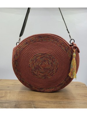 SÜSSLÜDÜŞLER El Yapımı Omuz Çantası ,çapraz Çanta, Handmade, Bohem ,etnik Çanta 33 cm