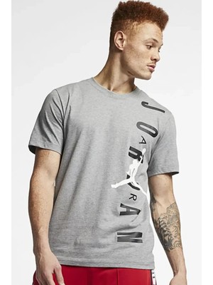Nike Jordan Jumpman Vertical Logo Standart Fit Erkek Spor Tişört