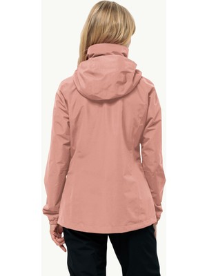 Jack Wolfskin Stormy Poınt 2L Kadın Pembe Ceket 1111202-2919