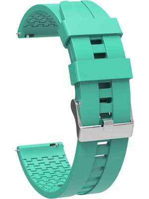 Pilanix Google Ticwatch S2 Wear Os Için 22 mm Standart Model 7 Kademeli Ayarlanabilir Renkli Silikon Kayış-Kordon Krd-23