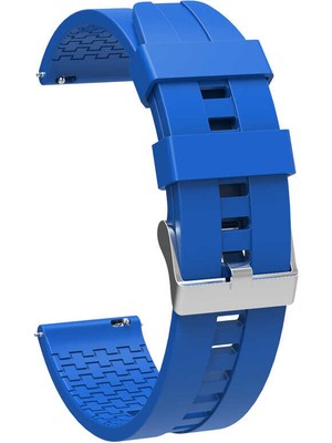 Pilanix Google Ticwatch S2 Wear Os Için 22 mm Standart Model 7 Kademeli Ayarlanabilir Renkli Silikon Kayış-Kordon Krd-23