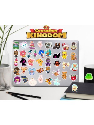 Hediyene Bak Cookie Run Defter Suluk Laptop Notebook Tablet Telefon Kılıf Sticker Seti