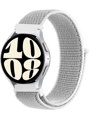 Pilanix Google Ticwatch S2 Wear Os Için 22 mm Hasır Kumaş Desenli Naylon Kayış-Kordon Krd-03