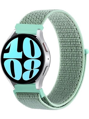 Pilanix Google Ticwatch S2 Wear Os Için 22 mm Hasır Kumaş Desenli Naylon Kayış-Kordon Krd-03