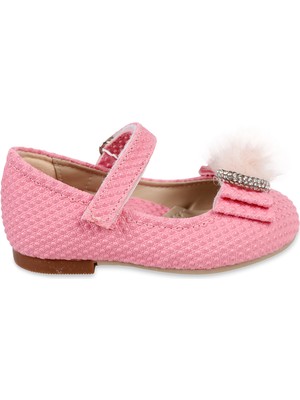 Civil Kız Çocuk Babet Ayakkabı 21-25 Numara Pembe