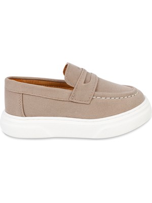 Civil Erkek Çocuk Klasik Kundura Ayakkabı 26-30 Numara Vizon