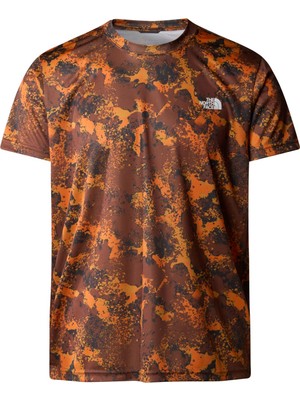 The North Face M Reaxıon Amp Crew Prınt Erkek T-Shirt NF0A8874WKO1