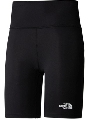 The North Face W Flex 8in Tight Bayan Pantolon Esnek Yapı ve Yumuşak Kumaş ile Siyah Renk